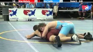 Fargo 2012 145 Round 3: Brian McCarty (Washington) vs. Kris Trujillo (Colorado)