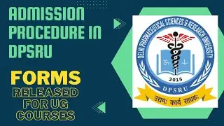 How to get admission in DPSRU?