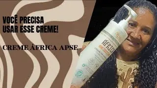 Testei o creme de pentear ápice África baoba