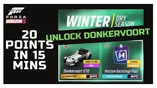 Forza Horizon 5 - 20 Points in 15 Mins Series 42 Winter