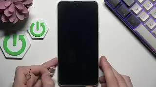 Как вставить SIM-карту в SAMSUNG Galaxy A56?