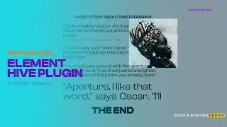 Element Hive & Motion Page: WebGL & GSAP Plugin For Breakdance