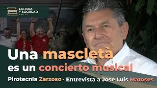 Entrevista Pirotecnia Zarzoso 2024 | Jose Luis Matoses | Una mascletà es un concierto musical