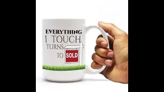 VictoryStore Realtor Gifts : Realtor Mug 15 ounce Big Coffee Mugs (Everything I Touch Turns To Sold)