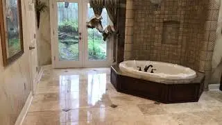 Travertine & Marble Restoration in Lakeland, TN By RotoClean