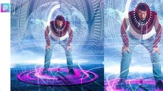 Futuristic Photo Editing in PicsArt _ Amazing Editing Tricks