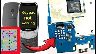 Nokia ta-1619 keypad not working