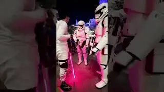 IF There's One Jedi Left, It's Not You  😈🤣 #disneyland #galaxysedge #starwars #stormtroopers