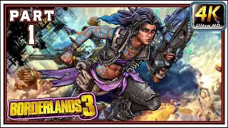 BORDERLANDS 3 (3rd Person) Full Gameplay PART 1 - The Crimson Raiders [4K 60FPS] - No Commentary