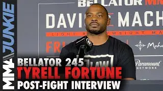Bellator 245: Tyrell Fortune post-fight interview