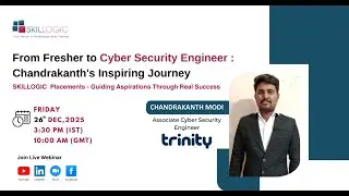 From Fresher to Cyber Security Engineer : Chandrakanth's Inspiring Journey