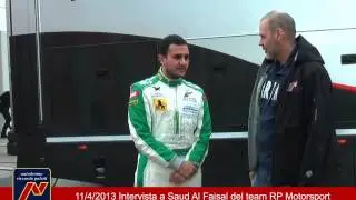 Intervista a Saud Al Faisal, pilota del team RP Motorsport