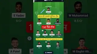 IND VS UAE T20 Dream11 Prediction | IND VS UAE Dream11 Team Of Today Match | 2nd T20 | #dream11