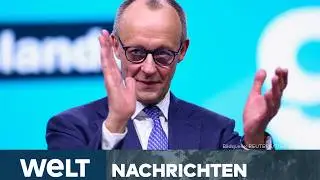 STUTTGART: CDU w&auml;hlt Friedrich Merz nach Pannen-Parteitag mit 91,2 Prozent zum Parteichef | STREAM