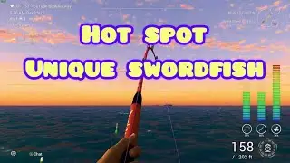 Fishing planet Noomaa Kuda Atholhu HotSpot Unique Swordfish Hotspot