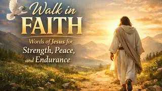 &ldquo;Walk in Faith: Words of Jesus for Strength, Peace, and Endurance&rdquo;