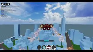 Fighting villains and heroes - Roblox Marvel and DC Super Heroes Gameplay