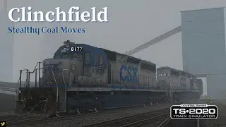 Train Simulator 2020/2021: Clinchfield Stealthy Coal Moves