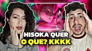MANDOU ESSA? REACT Dopamina | Novatroop | Hisoka (Hunter x Hunter)