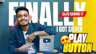 Finally Silver Play Button Mil Gaya 😍 100k award