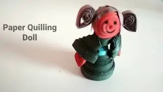 Quilling Doll | 3D quilling dolls tutorial | Quilling Dolls easy