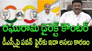 Deputy speaker Raghu ramakrishnam raju counter to Deputy cm Pawankalyan || AP PRIDE