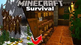 A fully furnished Minecraft Castle! Minecraft 1.15 Survival let's Play