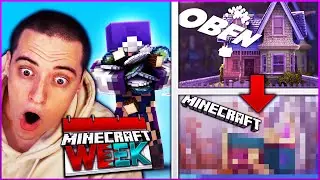 8 STREAMER, 1 WOCHE | MINECRAFT WEEK #1