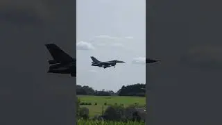 F-16 Belgian Air Force Landing #aviation #f16 #military