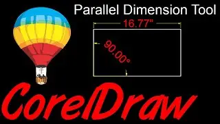 Corel Draw Tips & Tricks Parallel Dimension Tool MORE INFO
