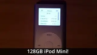 The 128GB iPod Mini - Flash Modding An iPod Mini