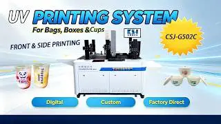 CSJ-G502C Single Pass UV Digital Printer#G502c #csj s #singlepassprinter