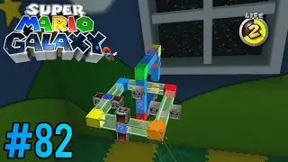Super Mario Galaxy - (Part 82 - The Flipswitch Chain - Toy Time Galaxy)