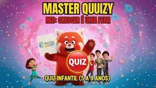 RED: CRESCER É UMA FERA MASTER QUIZY | Quiz Infantil (5 A 9 ANOS)