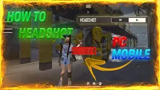 Tutorial Shotgun One Tap on Mobile/PC 🎯 Free Fire