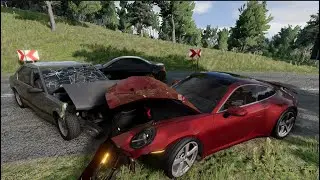 CRAZY HIGHSPEED Crashes BeamNG Drive #16 Stupid driver