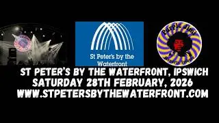 Ipswich Gig For Jimi Hendrix Tribute @ St Peters Feb 28th 2026