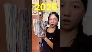 2025 in 2 chunky notebooks‼️ #junkjournal #2025recap #journal