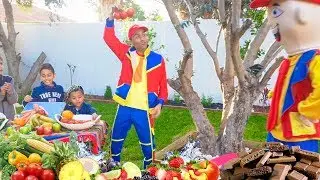عمو صابر أغنية الفواكه والخضروات -amo saber vegetables and fruits song