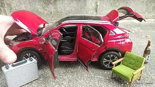 Unboxing of Mitsubishi Eclipse Cross 2018 1:18 Scale Diecast Model Car