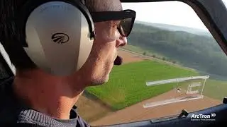 Luftbildarch&auml;ologie Befliegung und Auswertung