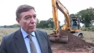 Defense News   Defence Minister Philip Dunne starts construction work on the new &pound;83M military logis