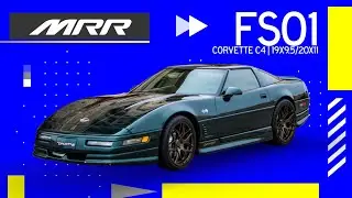 Corvette C4 | MRR FS01 Wheels | 19x9.5/20x11 | Matte Bronze Finish
