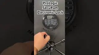 SecuRam ProLogic Electronic Lock| Safe Locks | Electronic Locks | EMP Tested | Locks | #safes #gun