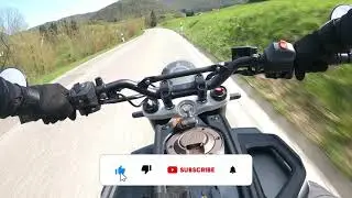 Husqvarna Svartpilen 401 | 4K | sit down and relax | what a wonderful day