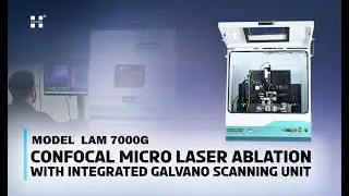 Confocal Micro Laser Ablation with integrated Galvano scanning unit
