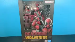 Shf Deadpool and wolverine DEADPOOL review!👀🔥#deadpool#marvel#shfiguarts#shorts#review