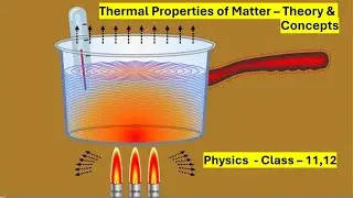 Thermal Properties of Matter - Physics Theory and Concepts - JEE NEET MHTCET CET Foundation Class 11