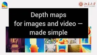 AnyDepth: Easy Depth Estimation for Images & Video (DINOv3-based)