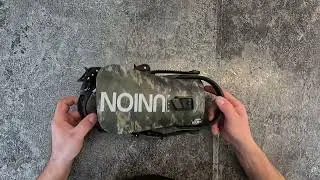 Union Bindings STR Camo Unboxing shot on GoPro